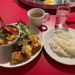 南海飯店 - 春巻定食