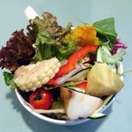 らぁ麺 胡心房 - レディースセット（サラダ）