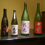 食堂こなん - メニューに載っていない隠し酒はこんな感じでした