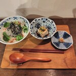 うお茶寮 - 生しらすのお茶漬け