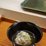 いしまる - 穴子と芝海老の蒸し椀