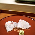 いしまる - 鮃と雉子羽太の造り