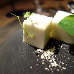 カイノヤ - 新玉ねぎのパンナコッタ　アップ