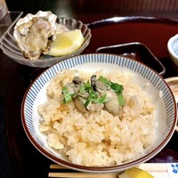 かなわ - かきフライ膳のかき飯