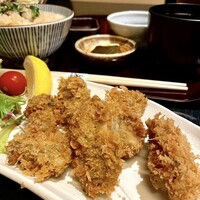 かなわ - かきフライ膳