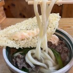 手打うどん 渡辺 - ビヨヨーン