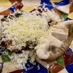 食堂こなん - 焼物 羅臼ぶり 原木椎茸