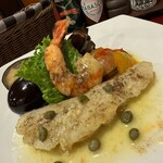 二葉會館 サンセール - ◆白身魚と海老の山椒焼き◆