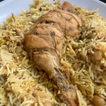 アジアン食堂サキーナ - チキンビリヤニのチキン