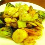 大牌檔 - ホタテと烏賊のXOジャン炒