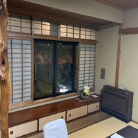 一宝 本店 - 中庭が見える個室