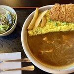 Curry no Takumi - 香辣豬肉咖哩 大碗 加上炸豬排配料