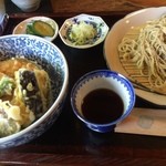 そば切　桔香草 - 蕎麦と天丼のランチ864円