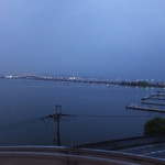 ホテル琵琶湖プラザ - 泊まったお部屋から☆彡 目の前に広がる雄大な琵琶湖､比叡山､比良山系は絶景！