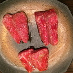 焼肉 BEEFMAN - 三種盛り