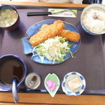 さんぽ道 - イカフライ定食