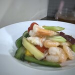 チャイニング ブース - 海老チャンもたっぷりですけれど、お野菜も色々入り美味しそうですね。^^