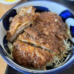 すがい食堂 - セットのミニソースかつ丼