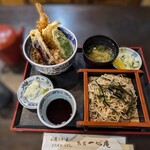 一心庵 - 料理写真:天丼せいろ ￥1,150