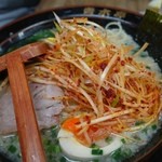 ラーメン青木亭 - （2014/3月）「辛ネギラーメン　醤油　小」