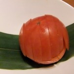 わたみん家 - 冷たいトマト（３３０円）