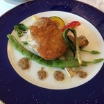 リストランテ・マッサ - 古白鶏腿肉のオーブン焼き