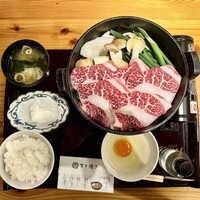 すき焼きと牛まぶし ももしき - 