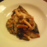 アスペルジュ ブランシュ - シェアした後なのでハーフポーションです。