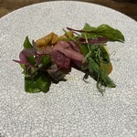 Motivo ワインと料理 - 鰹カルパッチョ