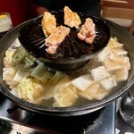 地鶏 焼き鳥鍋 サン - 