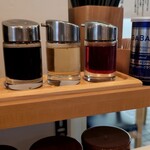 タンメン亭 - 卓上調味料