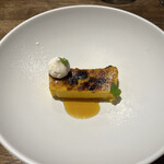 Motivo ワインと料理 - クレマカタラーナ(凍らしたプリンのような感じ)