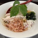 金町製麺 - 手もみまぜそば（麺半分）