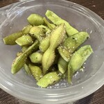 金町製麺 - ゆでたて枝豆