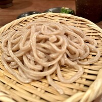 自家製粉石臼挽きうどん 青空blue 本店 - ボケてた(笑)