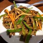 王府井 酒家 - 青椒肉絲