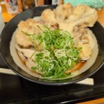 いぶきうどん エキア北千住店 - 舞茸天ぶっかけ