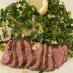 牛たん料理 閣 三越前店 - 牛タンのたたき