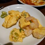 王府井 酒家 - エビと玉子の炒め