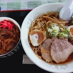 カフェレスト キタキツネ - ラーメンセットＢ