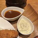 ももやま - デミグラスソース&タルタルソース❗️