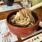 大和屋 - ねぎそば（1,150円）