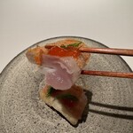 レストラン オオツ - 金目鯛焼き加減、肉厚、どれも最高！