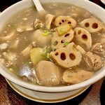 湖南人家 - 20241031スペアリブと蓮根のスープ（特別料理）3,850円