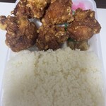 ほか弁 日本亭 - 料理写真:からあげ5弁当 ご飯メガ盛り