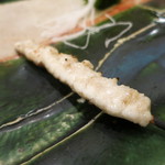 治鮨 - 26年5月　鰈エンガワ串焼き