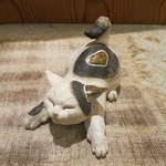 治鮨 - 26年5月　猫の置物