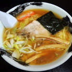 かなやまラーメン - 2014年5月4日(日・祝)　ラーメン(550円)