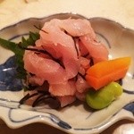 銀座 しまだ - 金目鯛刺身 糸造り昆布和え