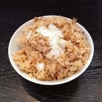 中華ソバ 伊吹 - 炊き込みご飯